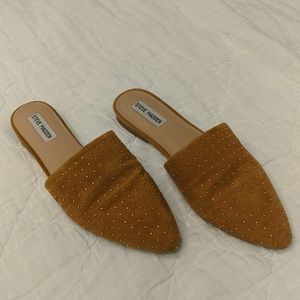 Steve Madden studded mules